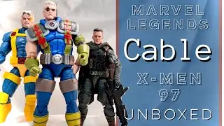 Marvel Legends Cable X-Men 97 - Action Figure Unboxing & Best Comparisons 