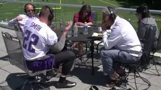 Vikings S Harrison Smith Joins Paul Allen At Minnesota Vikings OTAs
