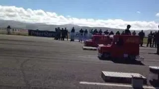 Worlds Fastest Postman Pat Van & The Express Van Making A Pass @ Jurby, Isle Of Man