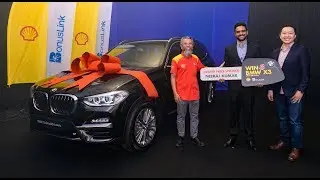 Winning a BMW X3 by fueling up? Shell Malaysia and BonusLink are making it true!