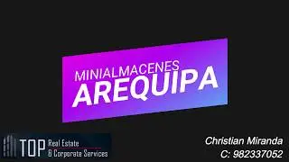 MINIALMACENES PARQUE INDUSTRIAL AREQUIPA 11M2 - 50M2