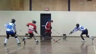 Surrey Thrashers vs. Surrey Giants - Period 2 (12/13/14) Ball Hockey