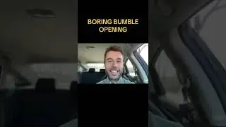 Boring opening on bumble&hellip; #women #datingadvice #littlethings