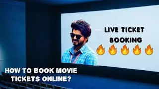 How to book movie tickets in Mobile/Pc