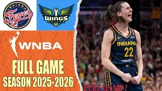 Indiana Fever Vs Dallas Wings Full Game May 16, 2025 WNBA Today