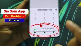 Please Connect to JioFiber and Register for Initiating Call | Jio Join App Calling Problem