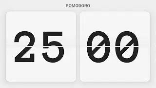 25 Minute Pomodoro Timer ⏰ | Stay Focused and Boost Productivity #pomodoromethod #25minutetimer