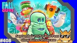 [EN/ID 🔴LIVE 21-OCT-2025] Fall Guys Part 408 10K+👑 - Glow Bones Costume Showcase