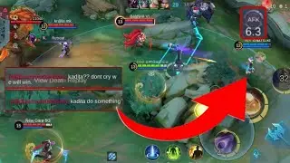 Enemy Melissa & I Went Duo, But She Got Under My Skin 😤 | Luoyi Auto Carry 😅 #mobilelegends #luoyi 