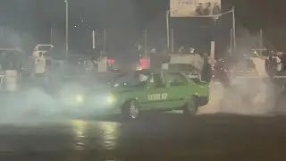BMW 325 spinning 