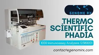 Thermo Scientific Phadia 1000 Immunoassay Analyzer | Allergy & Autoimmune Testing | GenomiRX