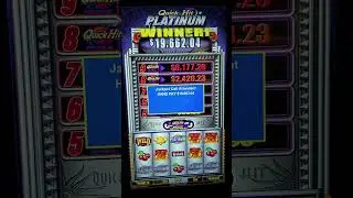 Quick Hit Platinum Slot Machine Big Jackpot #slots #gambling #gaming