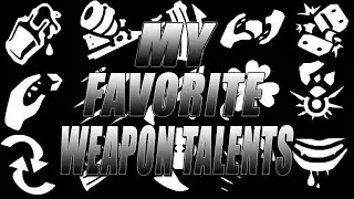 The Division  2 - My Favorite Weapon Talents
