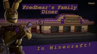 Fredbear’s Family Diner | FNAF | Minecraft Map