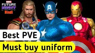 best pve uniform for black friday sale | best pve character mff | marvel future fight