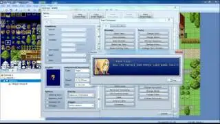 RMVX Ace tutorial 3 membuat pecakapan dan conditional branch