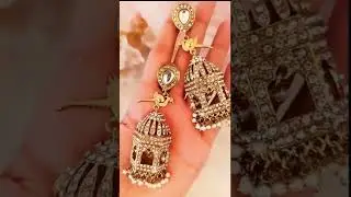 Most Unique Earrings You Will Ever See/Cage Earrings #shorts #earrings #blingbag #blingbagreview
