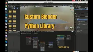 Custom Blender Python Library