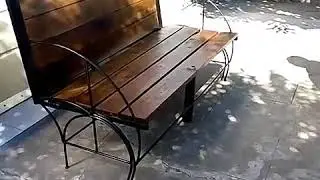 Blacksmith Builds Convertible Bench Cum Dining Table - 1140193