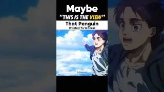 That One Penguin In My Feed | Attack On Titan Meme #shorts