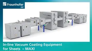 In-line Vacuum Coating Equipment for Sheets &ndash; MAXI