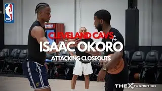 NBA Workout w/ Cleveland Cavaliers' Isaac Okoro | Attacking Closeouts (Part 1)