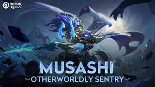 Otherworldly Sentry Musashi | Skin Showcase | Honor of Kings