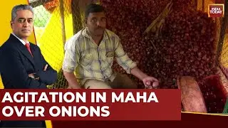 Maharashtra Farmers Protest Against Centre's 40% Duty On Onion Export