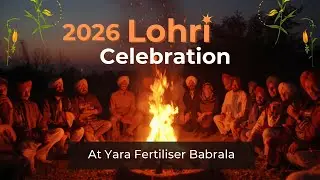 2026 Lohri celebration at yara fertiliser babrala #yarafertiliserbabrala #lohri 
