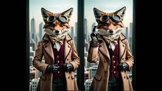 Cute Anthropomorphic Fox Greeting! #Furry #Shorts