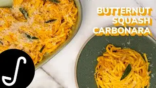 How To Make Butternut Squash Carbonara | Panasonic 2-in-1 Microwave Oven with Broiler