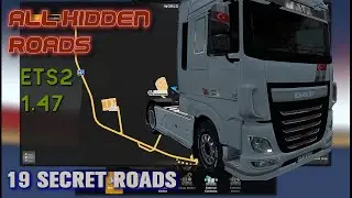 All Hidden Roads in ETS2 1.47 - Quick guide