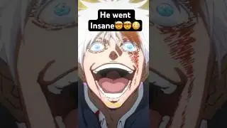 That time Gojo went insane🤯.  #shorts #anime #recommended #viral