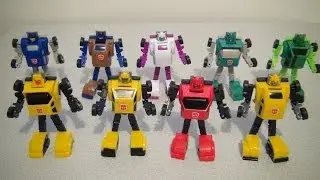 TRANSFORMERS MINIBOT COLLECTION IMPOSSIBLE TOYS VIDEO REVIEW