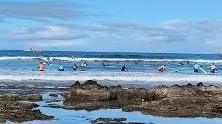 Playa Las Americas Tenerife 🔆🌊🏖️ Surf
