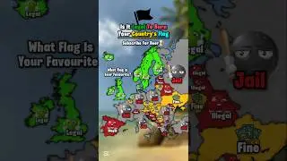 Is It Legal To Burn Your Country's Flag #europe #map #illegal #burn