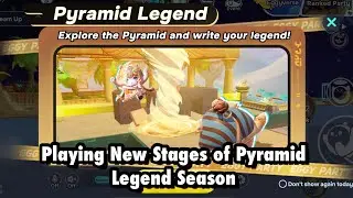 Playing New Stages of Pyramid Legend Season -  Eggy Party