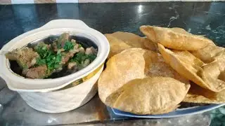 Mattun korma with atte ki puri recipe 