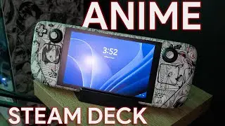 The Steam Deck but it's Anime Edition? | How to install a skin