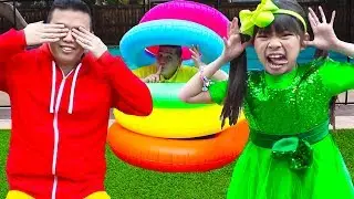 Peek A Boo Song | Emma Pretend Play Hide and Seek Sing-Along Nursery Rhymes Songs