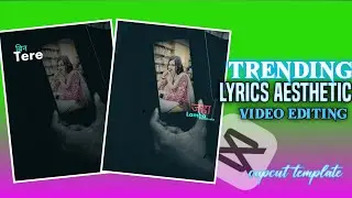 Tere Bin Lamha Lamha Sataye Reels Editing |Trending Mobile Photo Aesthetic Reels Editing template