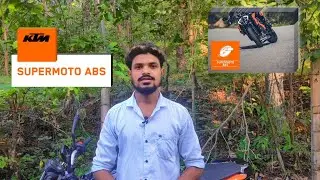 Supermoto ABS Mode in KTM Duke 200 🔥#viral #ktm #duke200