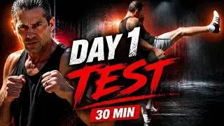 MMA Workout At Home | 30 Minutes, No Equipment, For Beginners Day 1