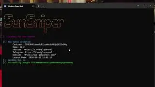 SunPump Sniper Bot & Faster Sniper Bot for SunPump | SunSniper