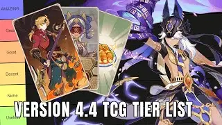 Genshin TCG Version 4.4 NEWEST Cards Tier List (Based On My Opinion) | Genshin TCG