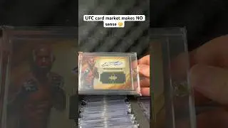 UFC Card Market doesn&rsquo;t make ANY sense #shorts