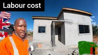 The labour cost for building in Lusaka Zambia 🇿🇲 // building material cost