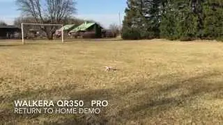 Walkera QR350 PRO - Return to home demo