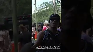 @LilBabyATL brings out Lil BankHead  Back 2School Drive #bts  #subscribe  #kids