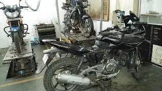 My First Paid Service | Bajaj Pulsar 220f | Total Cost ??